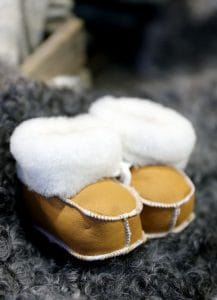 Mjuka babytofflor