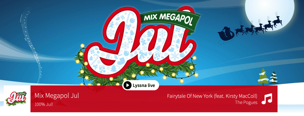 100% JULMUSIK - MIX MEGAPOL JUL - Love Christmas