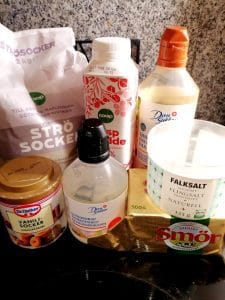 Brynt smörkola med havssalt