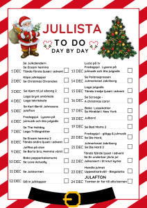 To do list