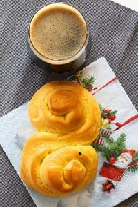 Lussebulle och abptekarnes julmust